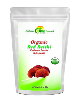 RED REISHI MUSHROOM POWDER (LINGZHI) – ORGANIC